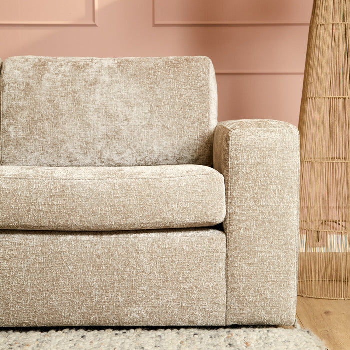 MySofa Alma Hoekbank Greige Divan Links+2,5 zits