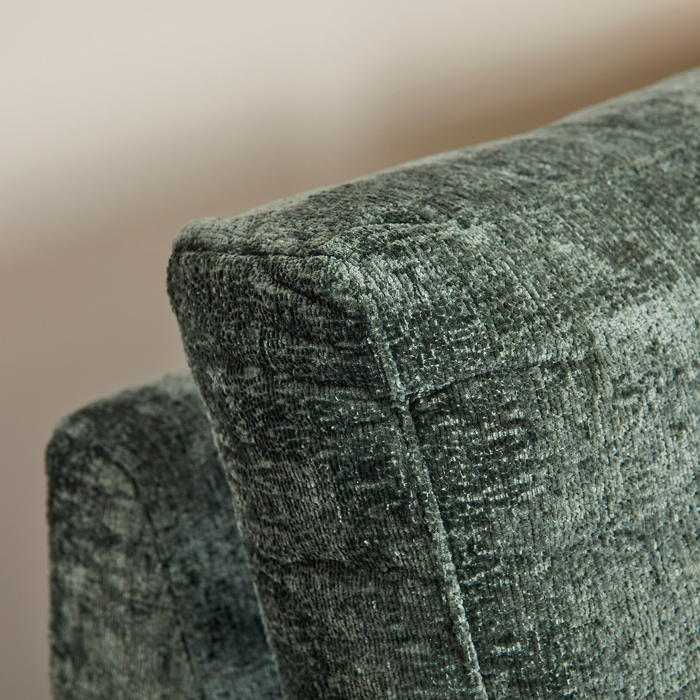 MySofa Alma Hoekbank Groen Divan Links+2,5 zits