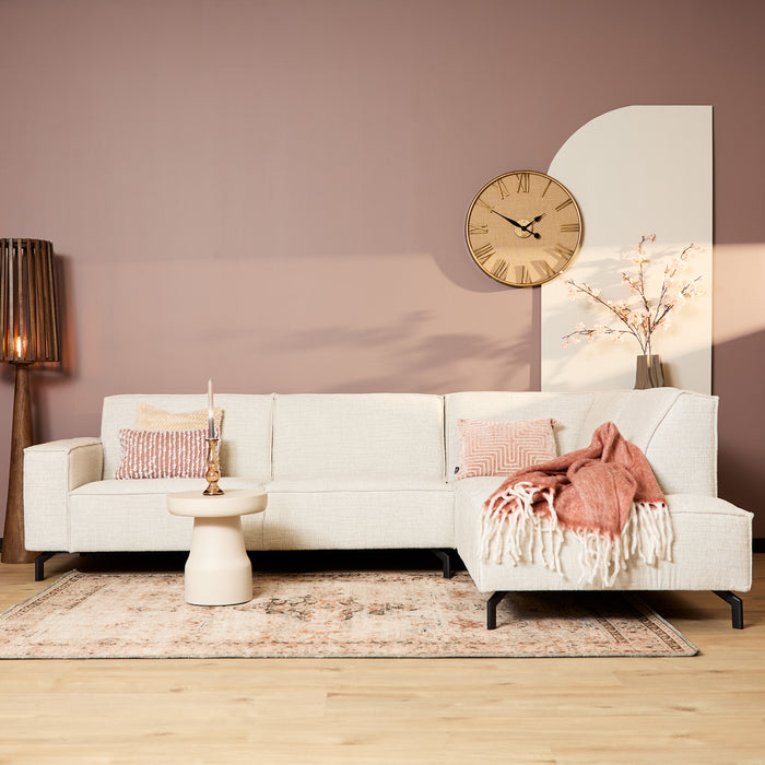 MySofa Floris Hoekbank Baltimore Beige 2,5 zits+Divan Rechts