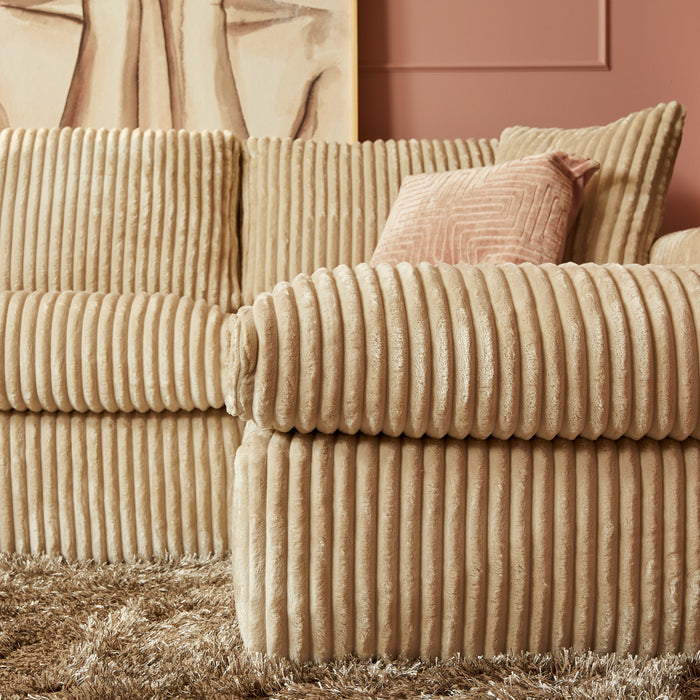 MySofa Teddy U-Bank Beige