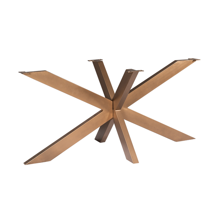 Matrixpoot Brons Ovaal/rechthoek 160 cm Koker 4x8 cm