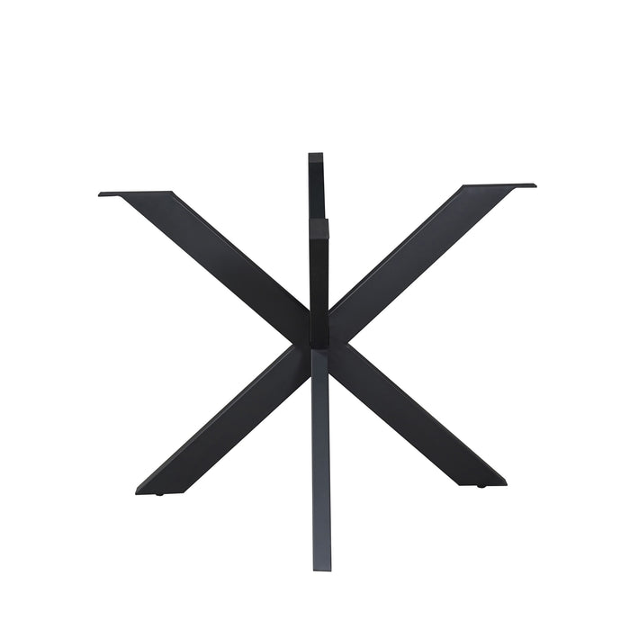 Matrixpoot Rond Zwart Koker 4x8 cm