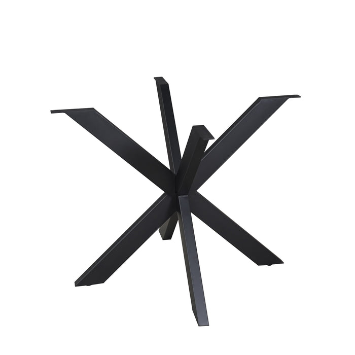 Matrixpoot Rond Zwart Koker 4x8 cm