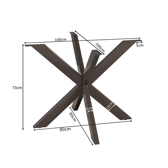 Matrixpoot Anodic Brown Rond Koker 4x8 cm