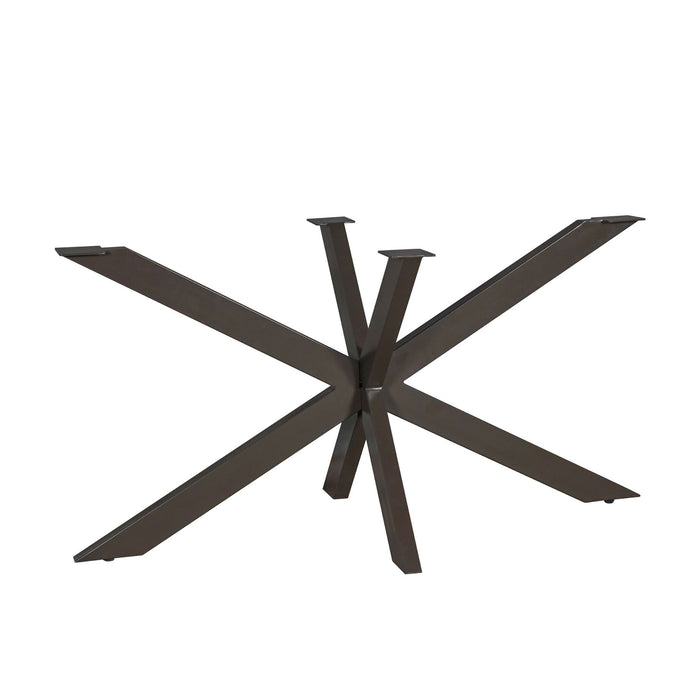 Matrixpoot Anordic Brown Ovaal/Rechthoek 140 cm Koker 4x8 cm