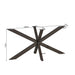 Y-Poot Anodic Brown Metaal