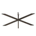 Y-Poot Anodic Brown Metaal