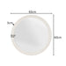 Ronde spiegel Dide Zand Mangohout 60 cm