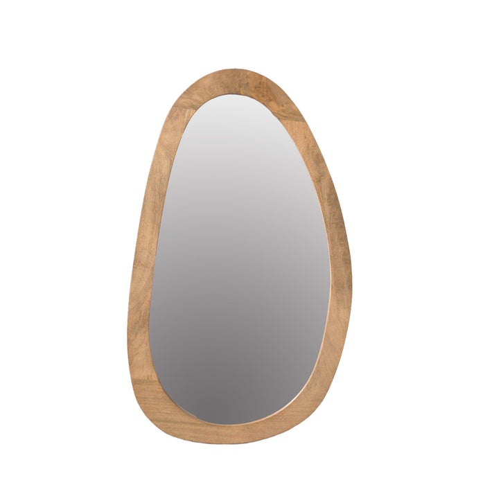 Organische spiegel Lou Naturel Mangohout 70 cm