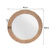 Ronde spiegel Dide Naturel Mangohout 40 cm