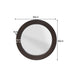 Ronde spiegel Dide Bruin Mangohout 40 cm
