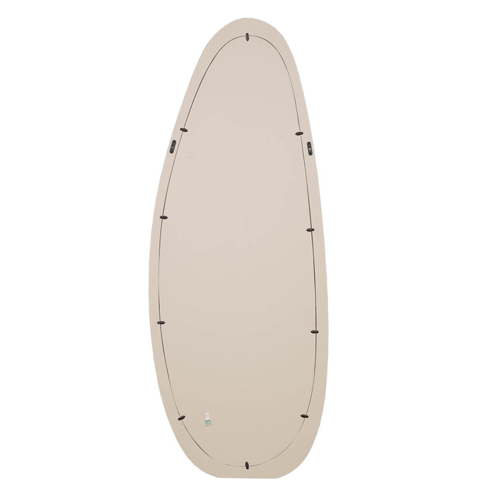Organische spiegel Lou Zwart  Mangohout 180 cm