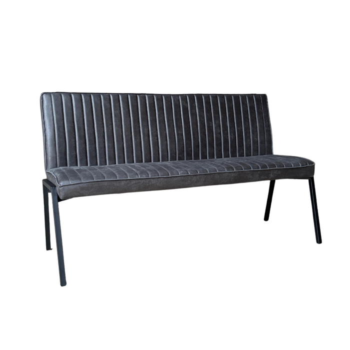 Eetkamerbank Tivoli Antraciet 155 cm