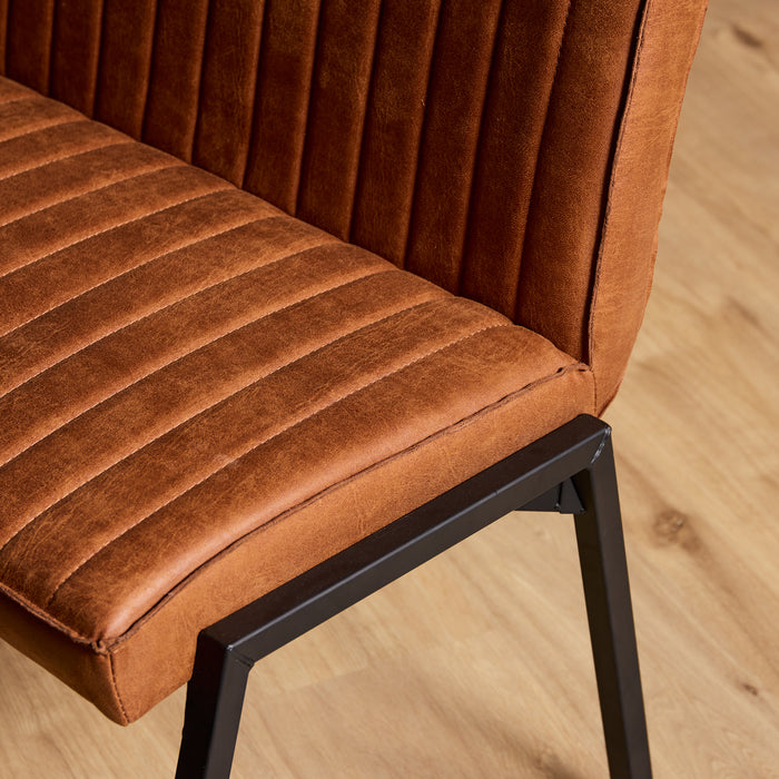 Eetkamerbank Tivoli Cognac 185 cm