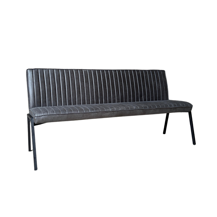 Eetkamerbank Tivoli Antraciet 185 cm