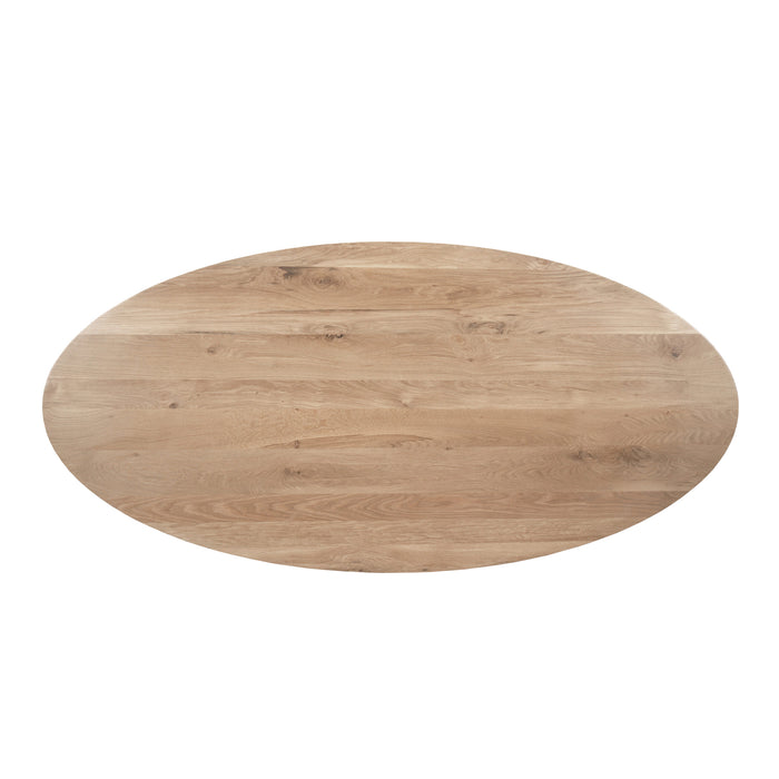 Eiken Blad Ferris Ovaal 180 cm Naturel