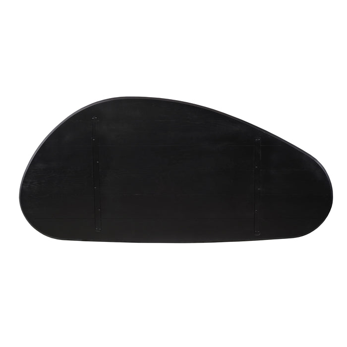 Eiken Blad Cloud 210 cm Zwart