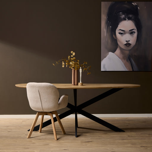 Eiken Eettafel Cloud 210 cm