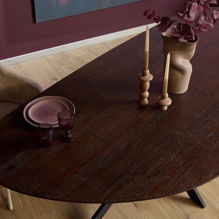 Eiken Eettafel Cloud 280 cm