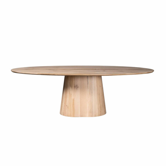 Ovale eettafel Riga  Naturel Eikenhout 240 cm