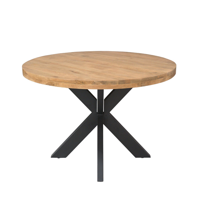 Ronde eettafel Dakota Naturel Mangohout 110 cm
