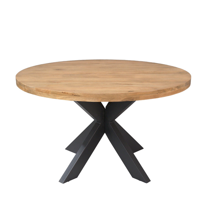 Ronde eettafel Dakota Naturel Mangohout 140 cm