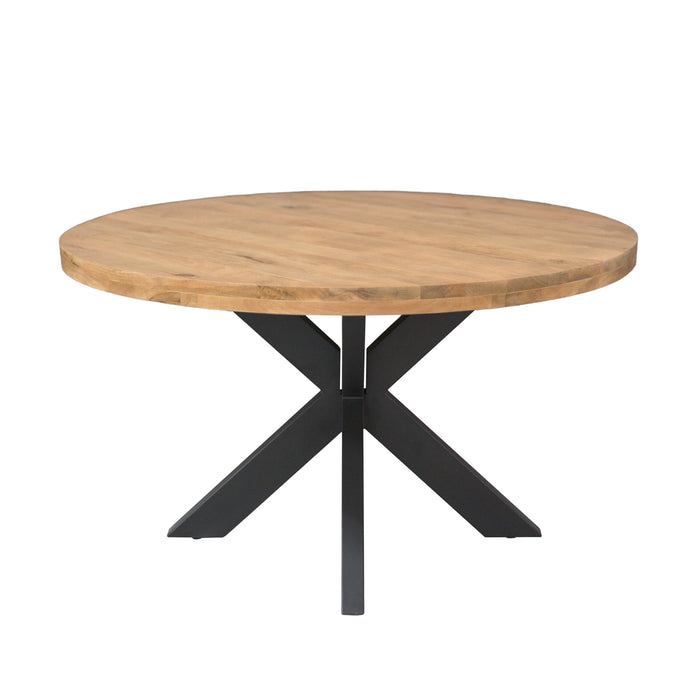 Ronde eettafel Dakota Naturel Mangohout 140 cm