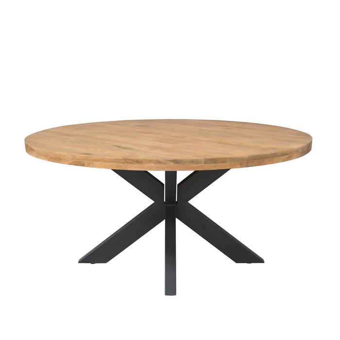 Ronde eettafel Dakota Naturel Mangohout 150 cm
