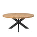 Ronde eettafel Dakota Naturel Mangohout 150 cm