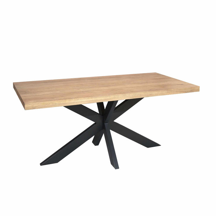 Rechthoekige eettafel Dakota Naturel Mangohout 160 cm