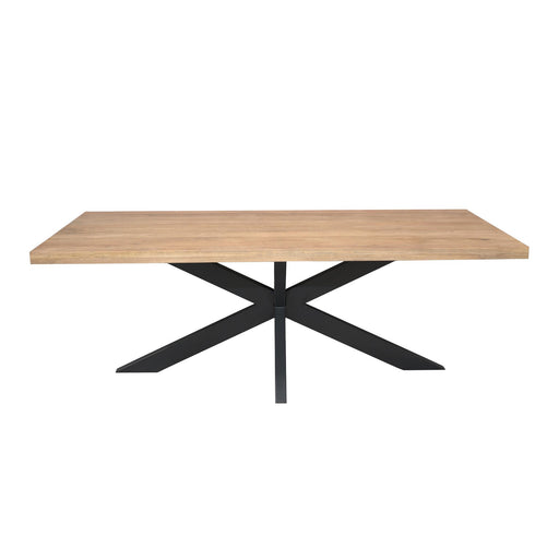 Rechthoekige eettafel Dakota Naturel Mangohout 240 cm