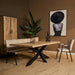 Boomstamtafel Dakota Naturel Mangohout 180 cm