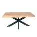 Boomstamtafel Dakota Naturel Mangohout 180 cm
