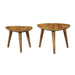 Salontafel set Omaha Naturel Mangohout 60 cm