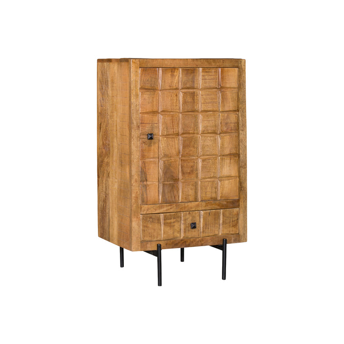 Kabinet Brandy Naturel Mangohout 60 cm
