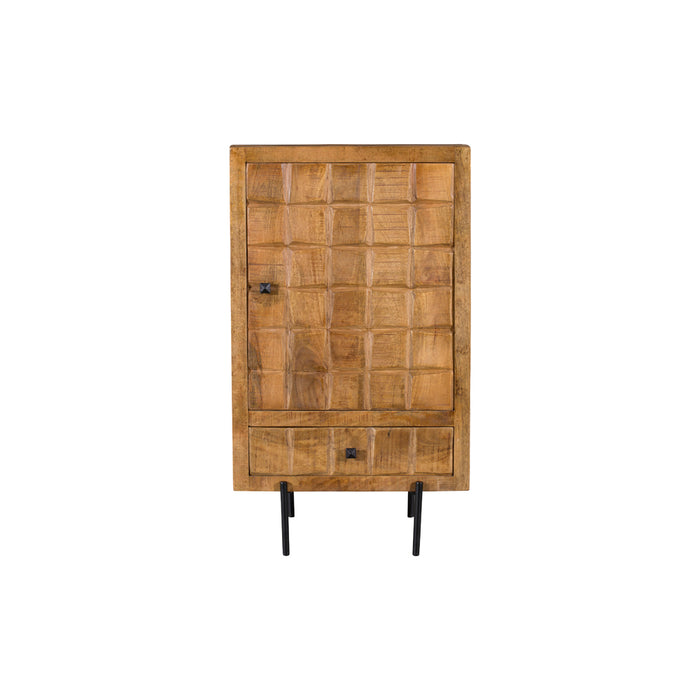 Kabinet Brandy Naturel Mangohout 60 cm
