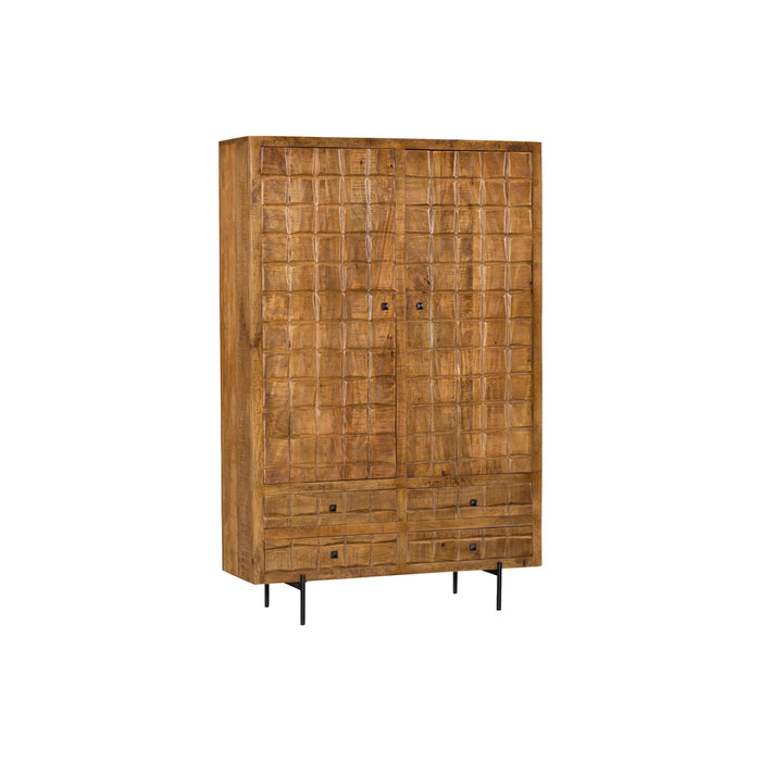 Kabinet Brandy Naturel Mangohout 100 cm