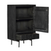 Kabinet kastje Brandy Zwart Mangohout 60 cm