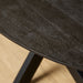 Ovale eettafel Brandy Zwart Mangohout 180 cm