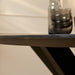 Ovale eettafel Brandy Zwart Mangohout 210 cm