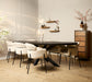 Ovale eettafel Brandy Zwart Mangohout 240 cm