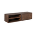 Zwevend tv meubel Ambiance Bruin Mangohout 120 cm