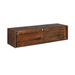 Zwevend tv meubel Ambiance Bruin Mangohout 120 cm
