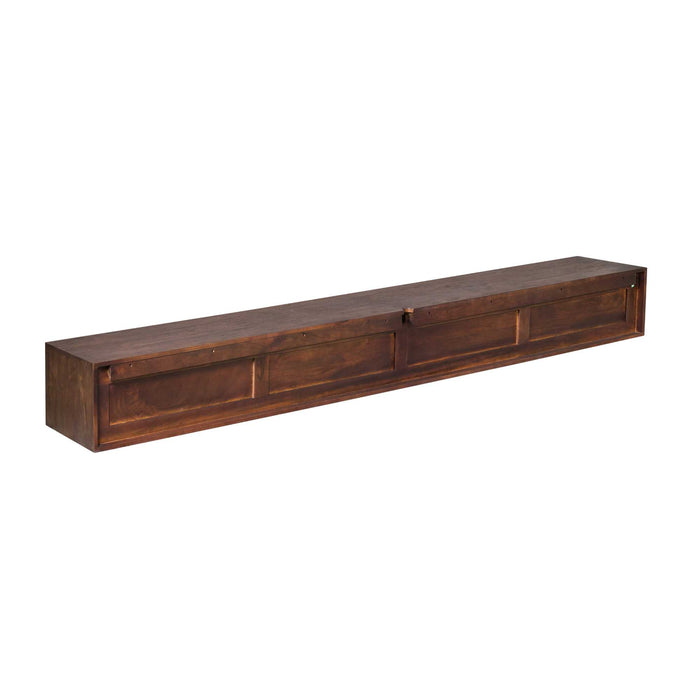 Zwevend tv meubel Ambiance Bruin Mangohout  240 cm