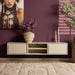 Zwevend tv meubel Ambiance Naturel Mangohout 120 cm