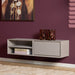 Zwevend tv meubel Ambiance Taupe Mangohout 120 cm