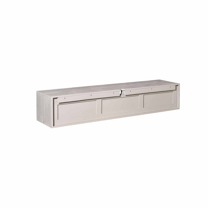 Zwevend tv meubel Ambiance Taupe Mangohout 160 cm