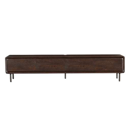 Zwevend tv meubel Allure Bruin Mangohout 240 cm