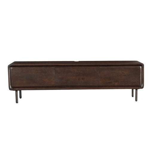 Zwevend tv meubel Allure Bruin Mangohout 160 cm