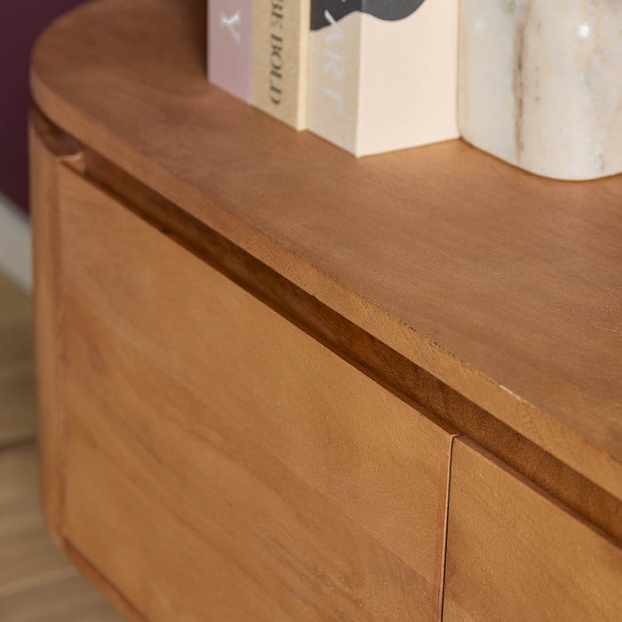 Tv meubel Excellent Naturel Mangohout 240 cm